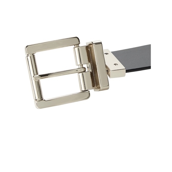 Michael Kors BLACK Logo Belt, US Medium - Picture 2 of 7